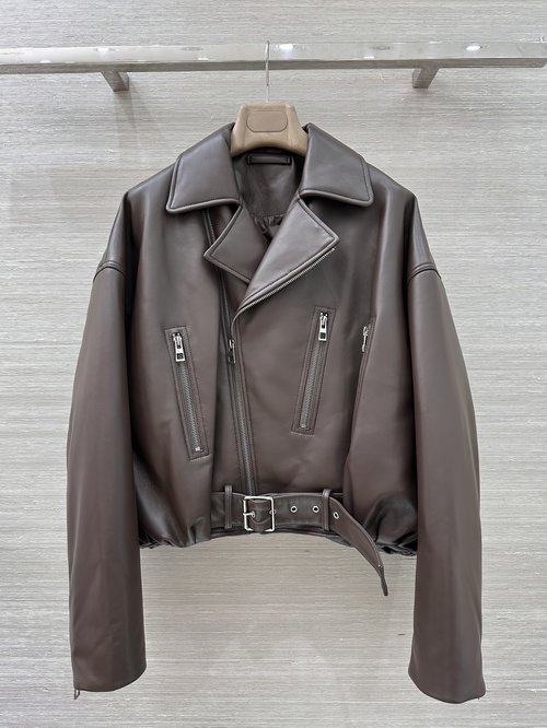 Loewe Luxury Genuine Lambskin Down Jacket