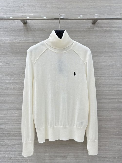 Polo Ralph Lauren Classic High-Collar Embroidered Versatile Knit Camisole