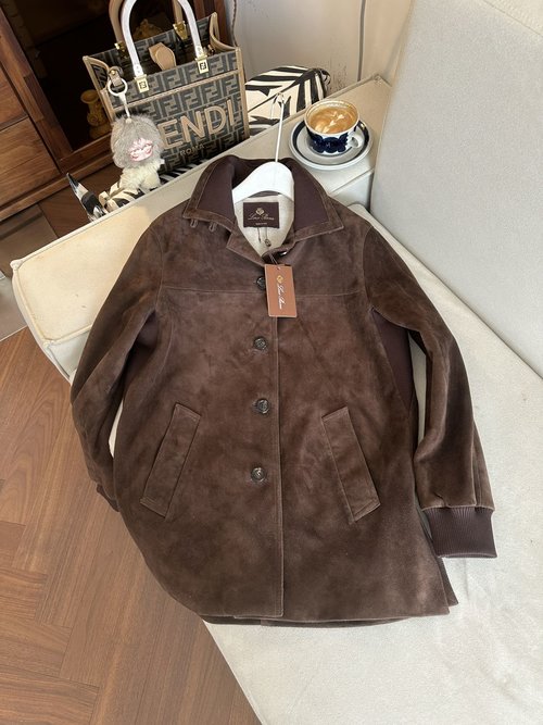 Loro Piana Top-Quality Italian Imported Goat Suede Leather
