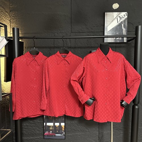 Gucci Classic Fancy Jacquard Collared Shirt in Various Colors