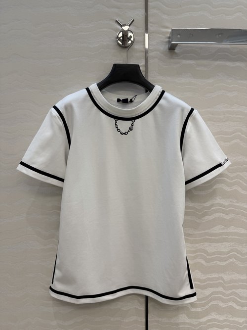Louis Vuitton MONOGRAM 3D Chain Printed Short-sleeve T-shirt