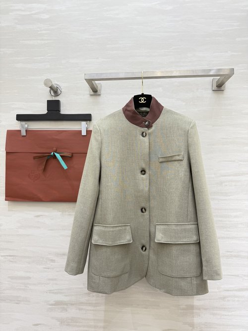 Loro Piana Roadster Jacket with Collar Design, Low - Key Quality