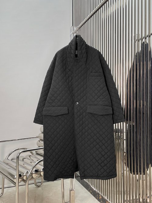 Maison Margiela Magellanic Quilted Long Coat
