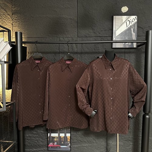 Gucci Classic Fitted Plaid Shirt with Color Options