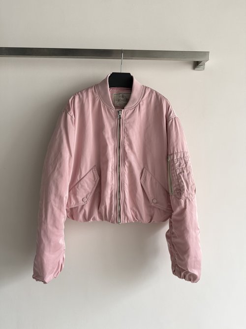 Loro Piana Pink Short Baseball Jacket, Ideal for Various Looks