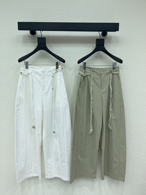 Loewe Waist Chain Casual Pants in Custom Fabric