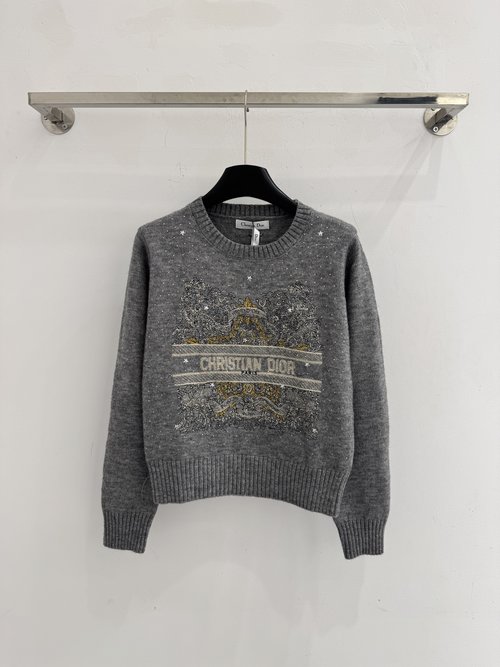 Chanel Gold Dior Lettering with Dragon & Star Embroidery