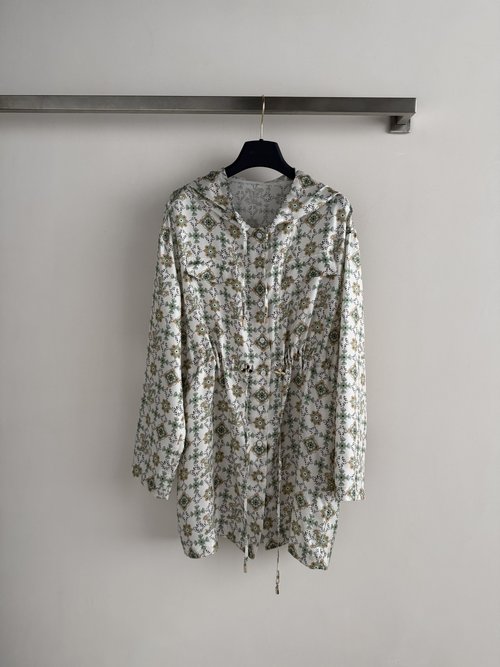 Louis Vuitton Classic Monogram Printed Dress