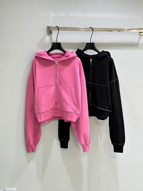 Dior New Arrival: Cotton Fleece Hoodie with Embroidered Logo