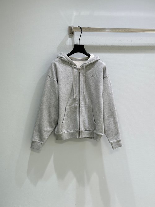 Alo Comfortable Melange Fleece Tracksuit in Assorted Colors