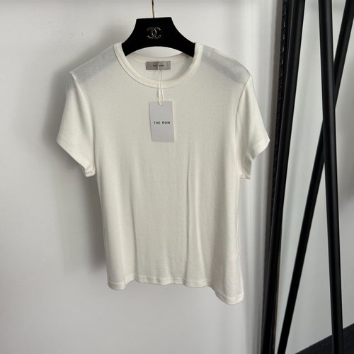 Hermes Solid-Color Pure Cotton Slim-Fit Short-Sleeved T-Shirts in Multiple Colors