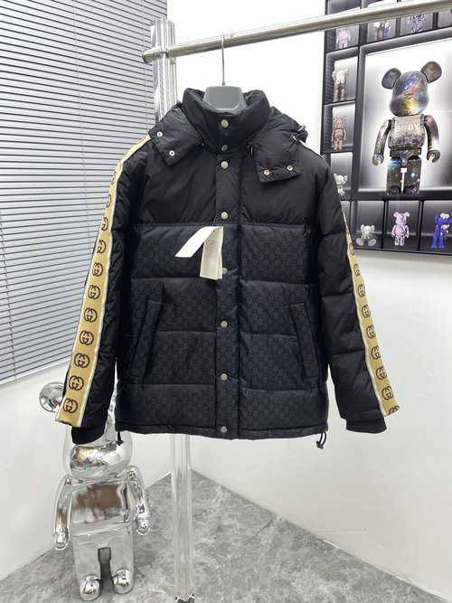 Gucci Limited Edition Reflective Logo Down Jacket