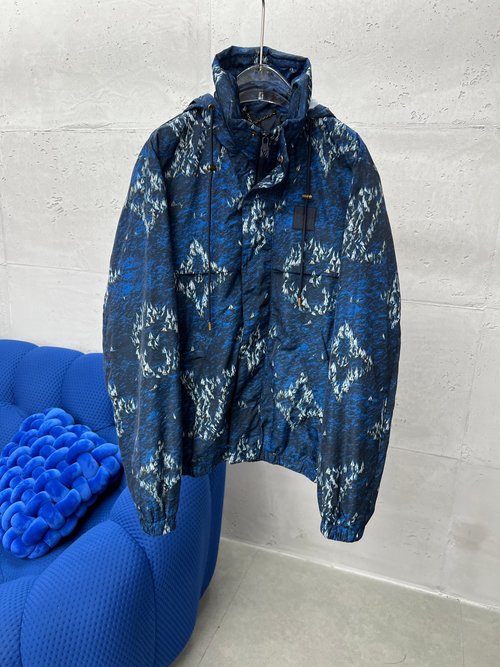 Louis Vuitton Sailboat Printed Windproof Jacket