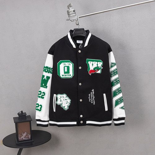 Fendi High - end Crafted Baseball Jacket for Luxury Commute