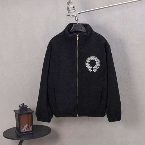 Chrome Hearts Heavy - Embroidered Baseball Jacket