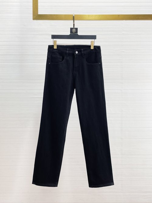 Loro Piana High-elasticity Washable Jeans with Great Fit