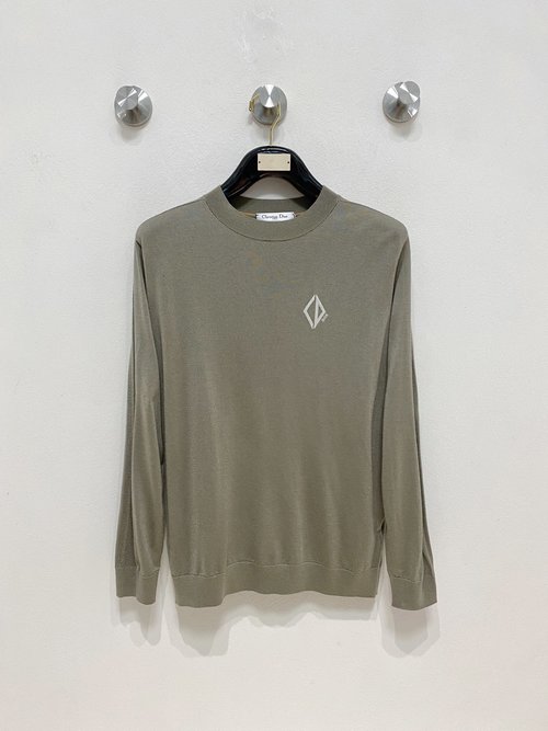 Dior Classic Solid Knit Sweater, Comfortable for All