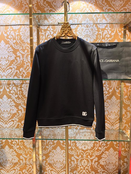 Dolce & Gabbana DG Patterned Logo Comfortable Sweatshirt