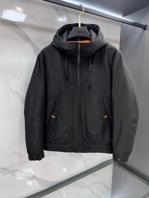 Zegna Stylish Casual Jacket with High-Quality Fabric and Custom Accessories