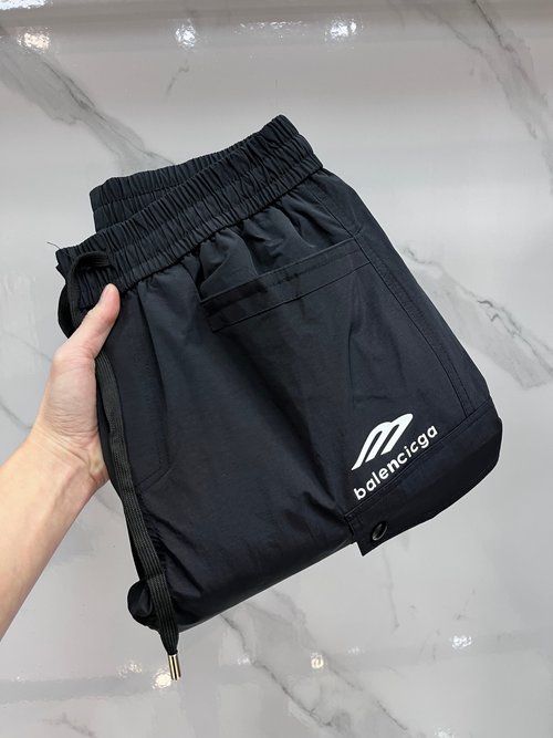 Balenciaga Windproof and Warm Down Pants for Outdoor Use