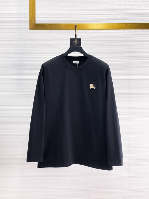 Burberry High-quality Long-sleeved T-shirt with Anti-bacterial Features