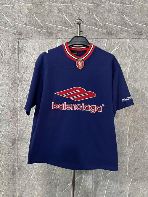 Balenciaga Customized Football Short-Sleeve Jersey