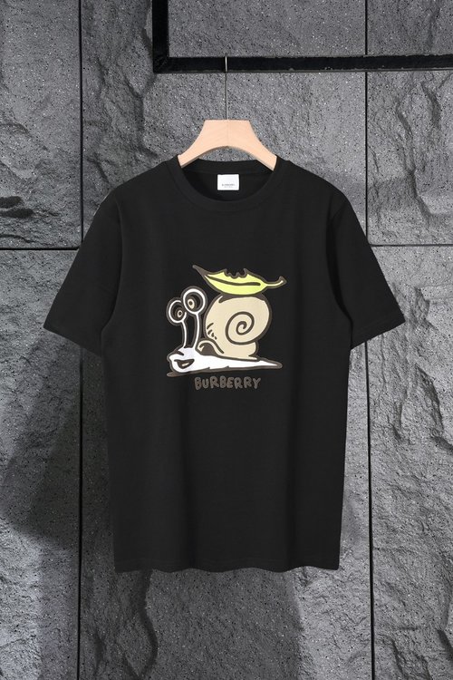 Burberry Printed Round-Neck T-Shirt, Pure Cotton Wash