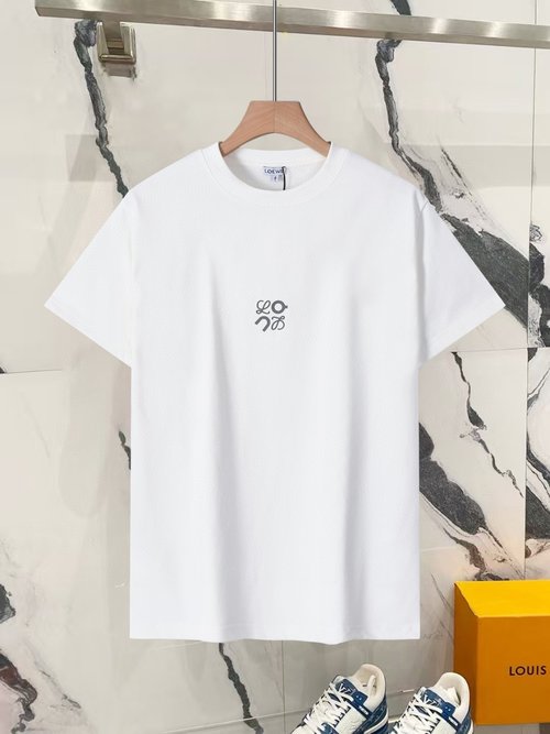 Loewe New LOGO Thick Press T-Shirt, Non-shrinking