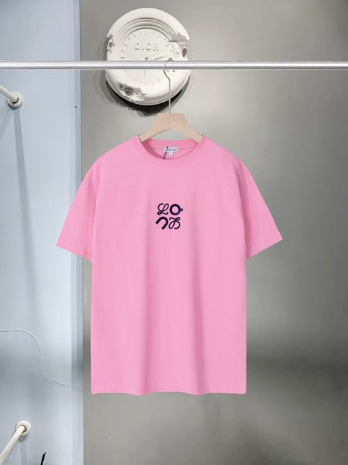 Loewe New LOGO Thick Press T-Shirt, Non-shrinking