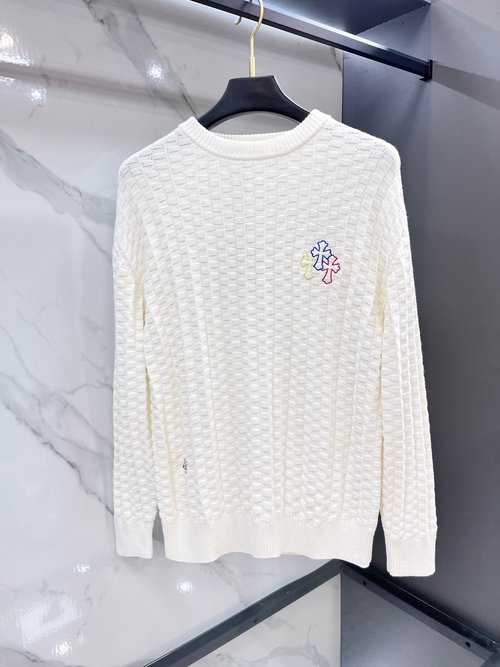 Chrome Hearts Classic Round - Neck Knitted Sweater