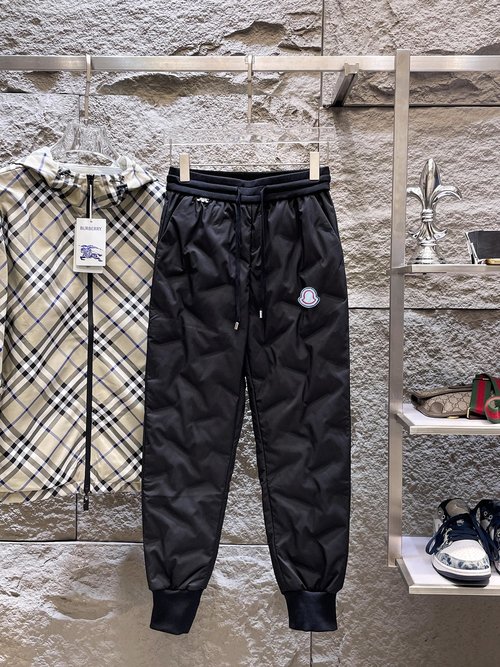 Moncler Thickened Down Pants for Outdoor Warmth