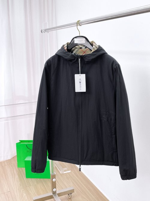 Burberry Double-Sided Waterproof Jacket with High Quality