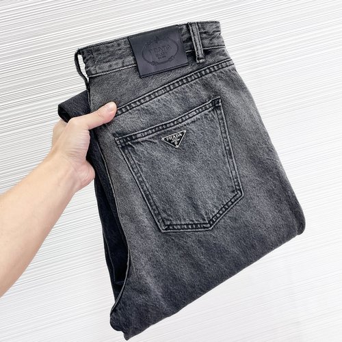 Prada Authentic Wash Jeans, Soft & Stylish