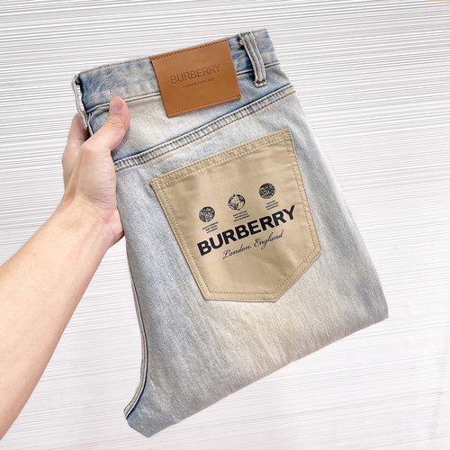 Burberry Original Single Washable Jeans with Custom Logo
