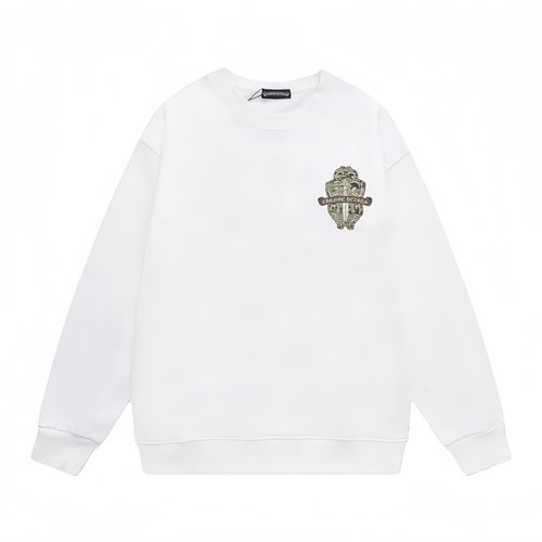 Chrome Hearts Cotton Round Neck Sweatshirt, Soft & Breathable
