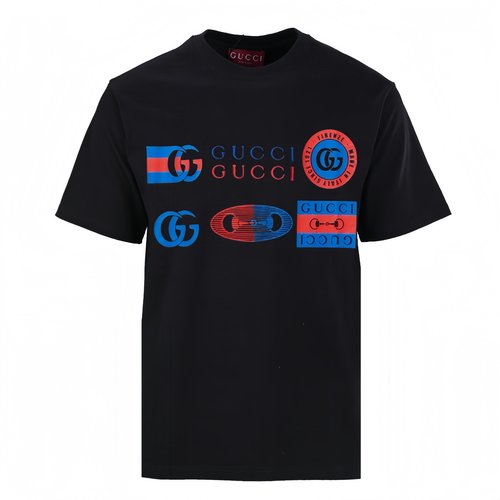 Gucci Cotton Short-Sleeved T-Shirts, Soft & Breathable