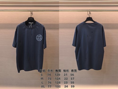 Dior Acne Studios Short-Sleeve T-Shirt with Print Logo