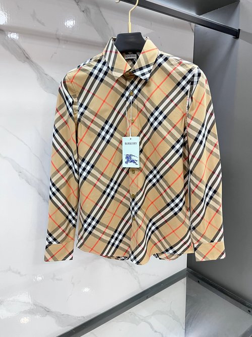 Burberry Authentic-quality Checked Shirt with Durable Fabric
