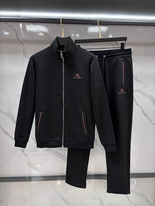 Loro Piana Breathable Sporty Suit Eligible for Post - holiday Return