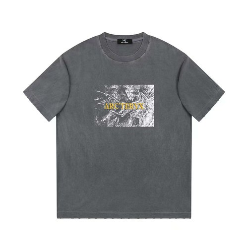ArcTeryx Cotton Vintage Round Neck Short Sleeve T-Shirt