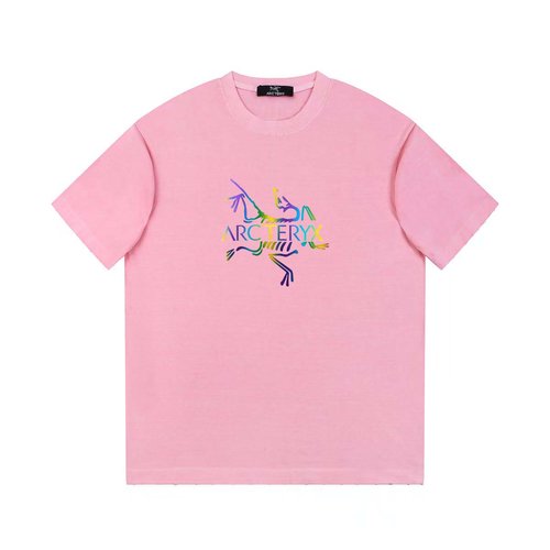 ArcTeryx Cotton Vintage Round Neck Short Sleeve T-Shirt