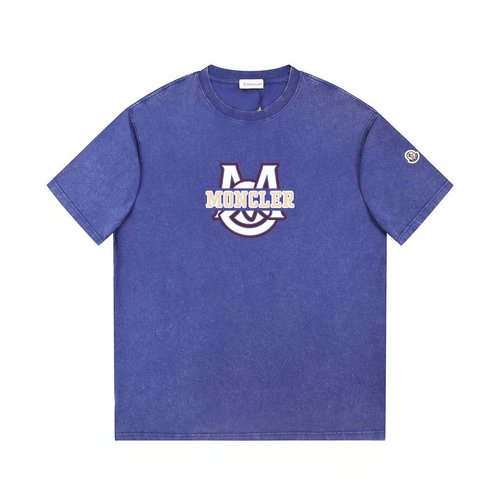 Versace Vintage Washed Short Sleeve Breathable Cotton T-Shirt