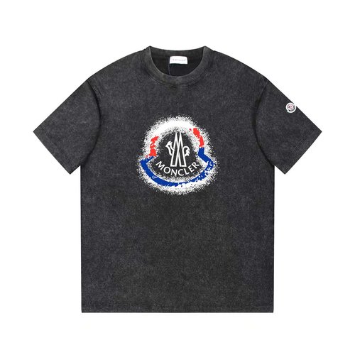 Versace Vintage Washed Short Sleeve T-Shirt with Brand Print