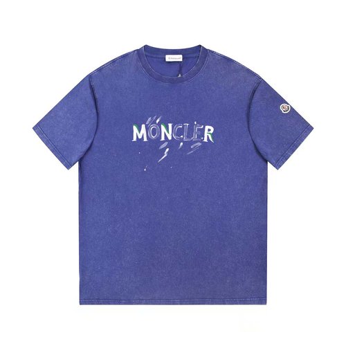 Versace Vintage Washed Cotton T-Shirt with Brand Print