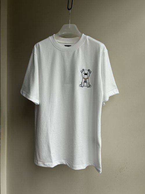 Fendi Patch Embroidered Round Neck T-Shirt