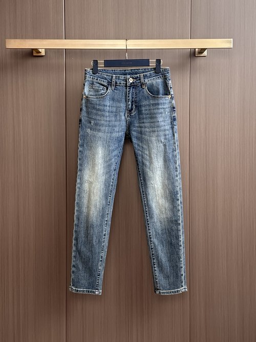Chrome Hearts High-Elastic Jeans with Premium Wash and Soft Touch