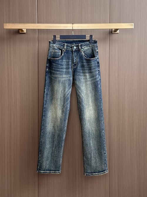 Armani High-Elastic Jeans with Premium Wash and Soft Touch