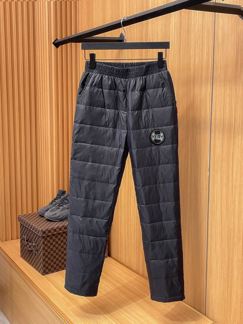 Gucci Thickened Down Pants for Outdoor Warmth