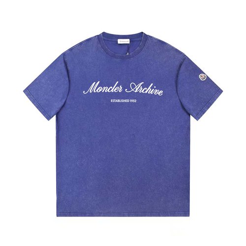 Versace Washed Cotton T-Shirt with Archive Print