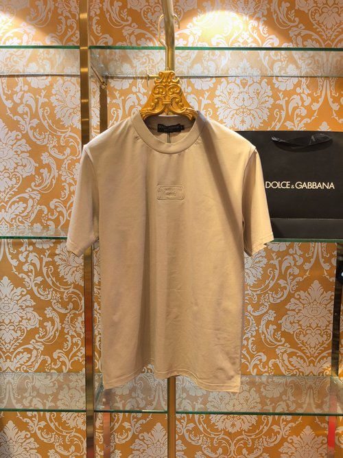 Dolce & Gabbana DG Embroidered Cotton T-Shirt in Multiple Colors